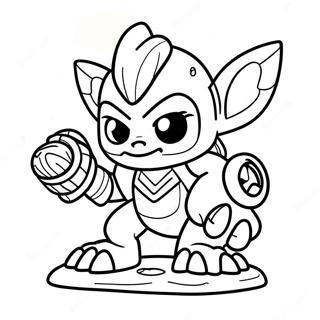 Pagina Da Colorare Di Skylanders 18655-15614