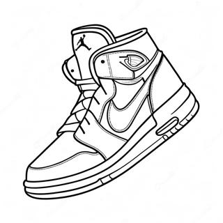 Pagina Da Colorare Del Logo Air Jordan 19068-15942