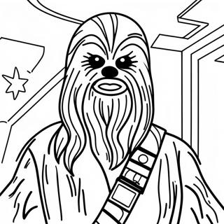 Pagina Da Colorare Chewbacca 19188-16039