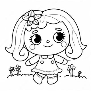 Pagina Da Colorare Di Lalaloopsy 19418-16223