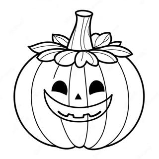 Pagina Da Colorare Di Jack Olantern Sorridente 19549-18291