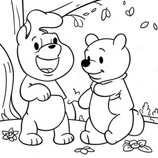 Pagina Da Colorare Di Winnie The Pooh Classico 19608-18335