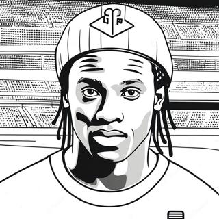 Pagina Da Colorare Di Ronaldinho 19768-18463