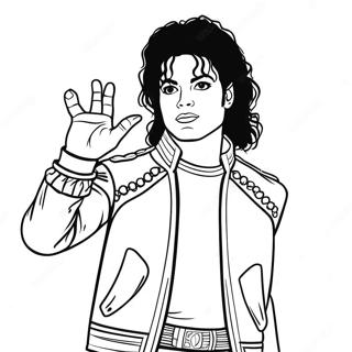 Pagina Da Colorare Di Michael Jackson 1981-1626