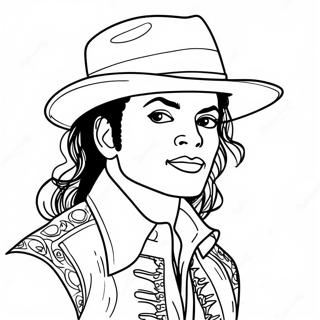 Pagina Da Colorare Di Michael Jackson 1981-1628