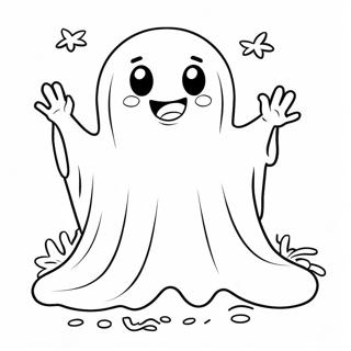 Carino Fantasma Boo Da Colorare 19839-18524