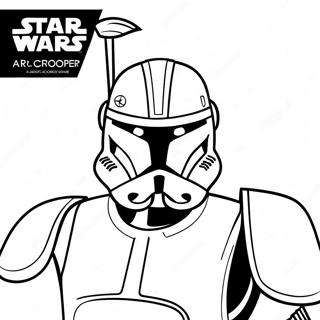 Pagina Da Colorare Del Clone Trooper Arc Trooper 20049-18679