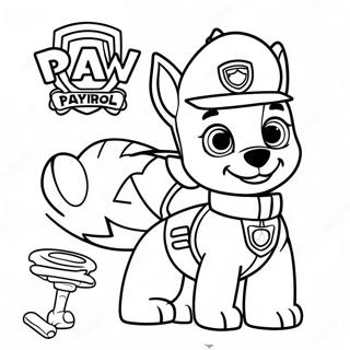 Pagina Da Colorare Di Ryder Della Paw Patrol 20100-18710