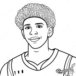 Pagina Da Colorare Di Lamelo Ball 20591-19095