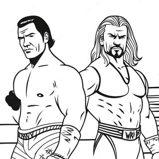 Pagina Da Colorare Wwe 20751-19221