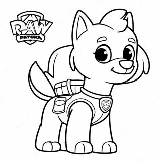 Pagina Da Colorare Di Rocky Della Paw Patrol 20782-19238