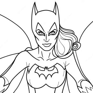 Batgirl Da Colorare 21082-19474