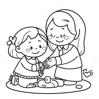 Pagina Da Colorare Con Attivita Gentili Toccanti 21473-19936