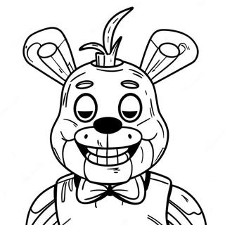 Springtrap Fnaf Inquietante Da Colorare 22164-20478