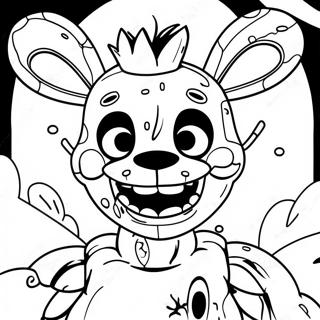 Springtrap Fnaf Inquietante Da Colorare 22164-20479