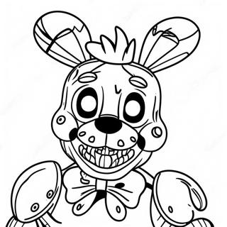 Springtrap Fnaf Inquietante Da Colorare 22164-20480