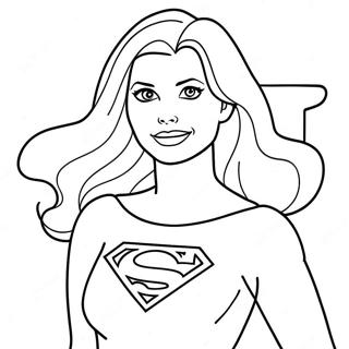 Supergirl Da Colorare 22173-20482