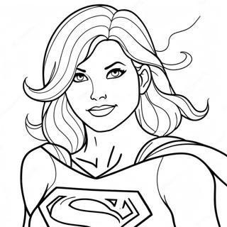 Supergirl Da Colorare 22173-20484