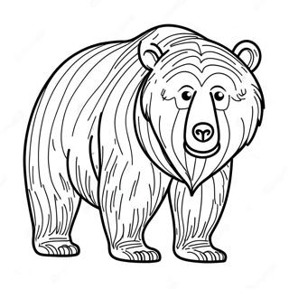 Orso Grizzly Da Colorare 22223-20523