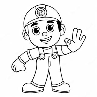 Pagina Da Colorare Di Handy Manny 22803-20980