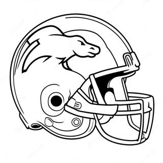 Pagina Da Colorare Del Logo Dei Broncos 23463-21507