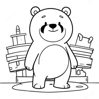 Pagina Da Colorare Di We Bare Bears 24073-22166