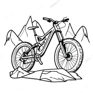 Pagina Da Colorare Della Mountain Bike 24594-22574