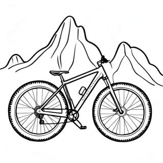 Pagina Da Colorare Della Mountain Bike 24594-22576