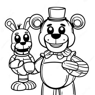 Puppet Fnaf Pagina Da Colorare 24945-22847