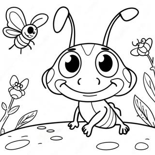 Pagina Da Colorare Di A Bugs Life 25315-23143