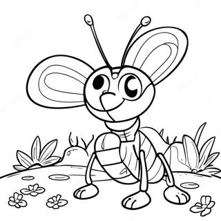 Pagina Da Colorare Di A Bugs Life 25315-23144