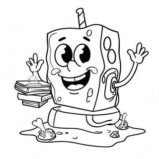 Pagina Da Colorare Di Spongebob 25365-23183