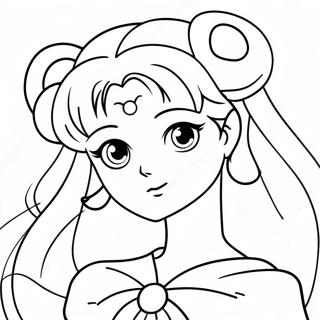 Pagina Da Colorare Di Princess Serenity Di Sailor Moon 26036-23898