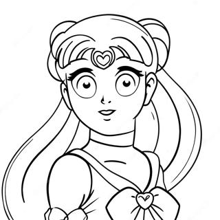 Pagina Da Colorare Di Princess Serenity Di Sailor Moon 26036-23899