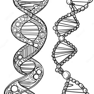 Pagina Da Colorare Della Doppia Elica Del Dna 26186-24018