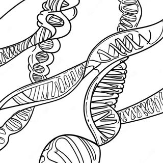 Pagina Da Colorare Della Doppia Elica Del Dna 26186-24020