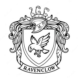 Pagina Da Colorare Dei Colori Della Casa Di Ravenclaw 26237-24061