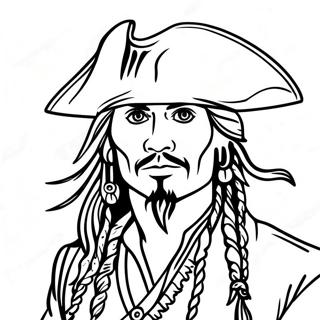 Pagina Da Colorare Avventurosa Di Jack Sparrow 26603-24342