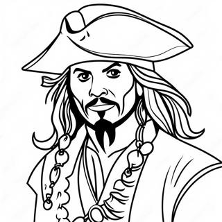 Pagina Da Colorare Avventurosa Di Jack Sparrow 26603-24344