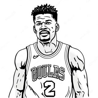 Pagina Da Colorare Di Jimmy Butler 26772-24475