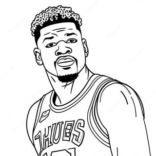 Pagina Da Colorare Di Jimmy Butler 26772-24476