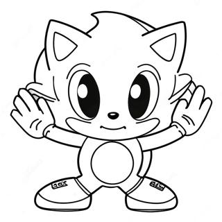 Pagina Da Colorare Di Cream Sonic 26782-24483