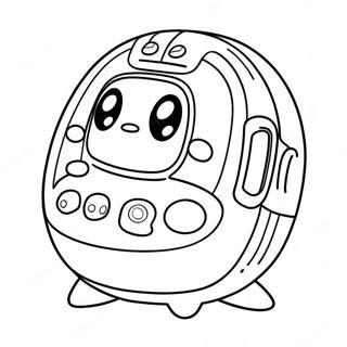 Pagina Da Colorare Di Tamagotchi 26882-24563