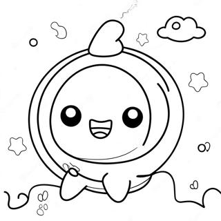 Pagina Da Colorare Dei Simpatici Personaggi Tamagotchi 26883-24565