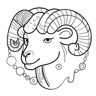 Pagina Da Colorare Segno Zodiacale Ariete 26962-24627