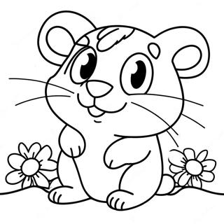 Pagina Da Colorare Di Hamtaro 27433-24996