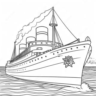 Pagina Da Colorare Della Nave Britannic 27453-25009