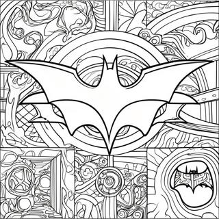 Pagina Da Colorare Del Logo Di Batman 27553-25082