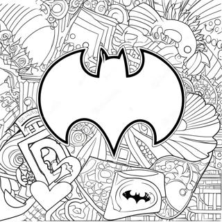 Pagina Da Colorare Del Logo Di Batman 27553-25084