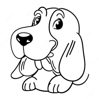 Pagina Da Colorare Basset Hound 27583-25106